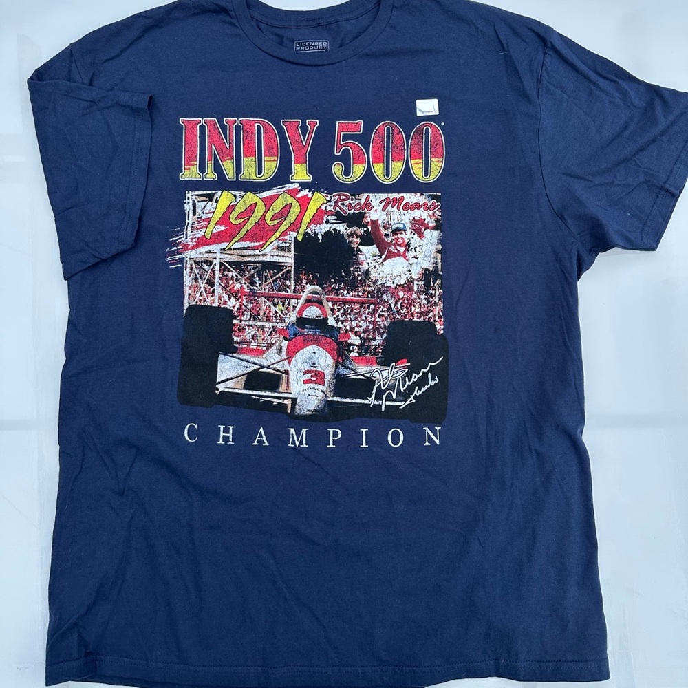 Vintage Indy 500 1991 Champion Graphic Tee - Navy
NEVER BEEN WORN! XXL